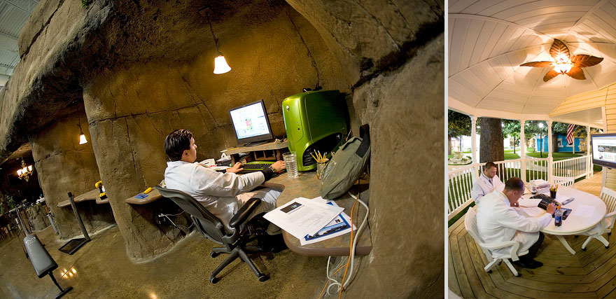 Desain Kantor Paling Keren di Dunia - Desain kantor keren - Inventionland Design Factory 02