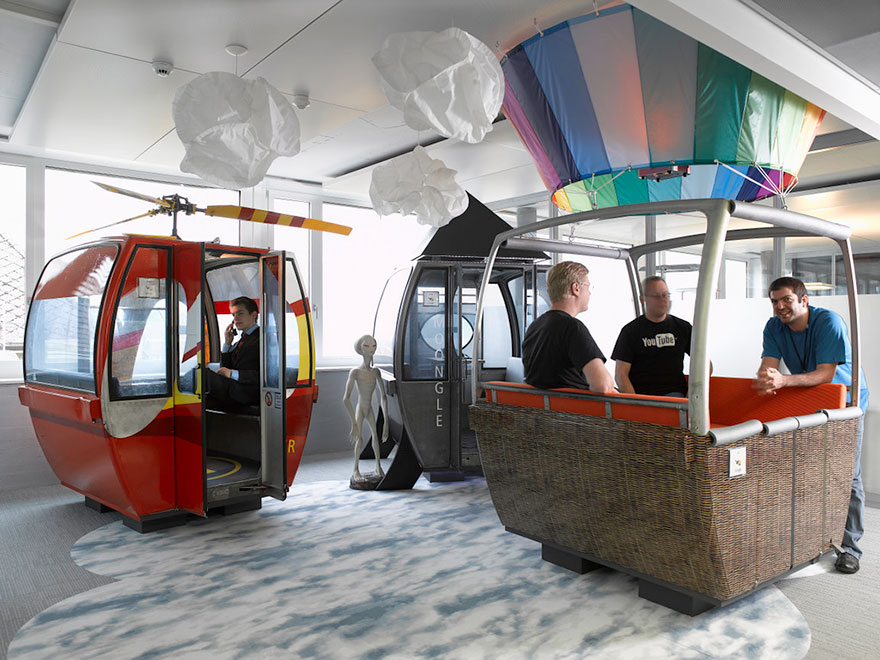 Desain Kantor Paling Keren di Dunia - Desain kantor keren - Kantor Google 03