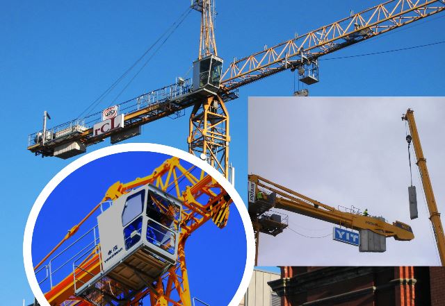 Rangkaian cara pemasangan tower crane