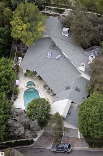 Sandra Bullock's home in Hollywood hills