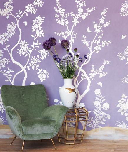 24 Contoh Desain Wallpaper Dinding yang Cantik - Fanciful - Best Home Wallpaper Design
