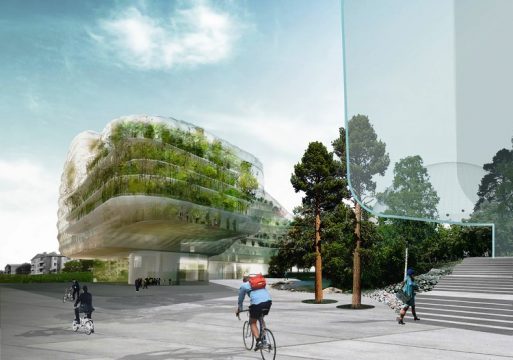 Proyek Arsitektur dari Material Plastik