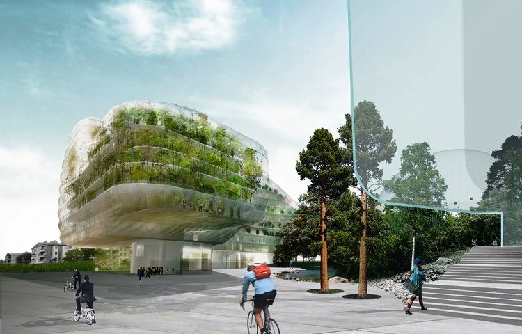 Proyek Arsitektur dari Material Plastik