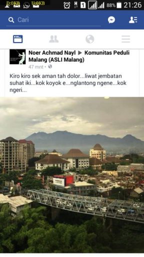 Jembatan Soekarno Hatta Kota Malang 01