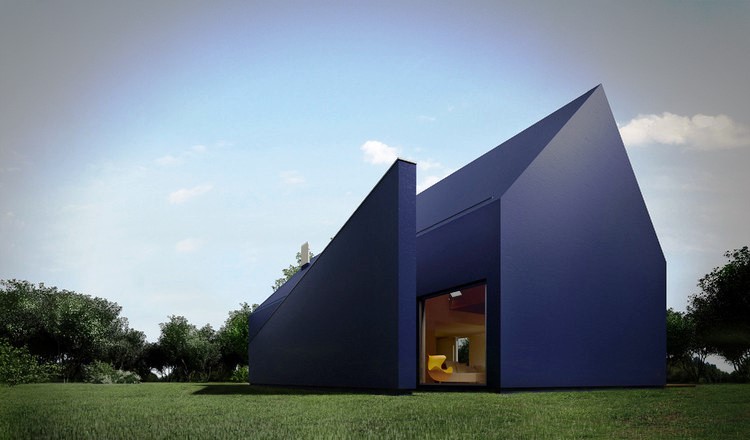 Proyek Arsitektur dari Material Plastik