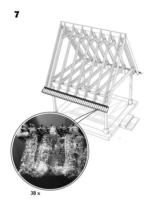 Proyek Arsitektur dari Material Plastik