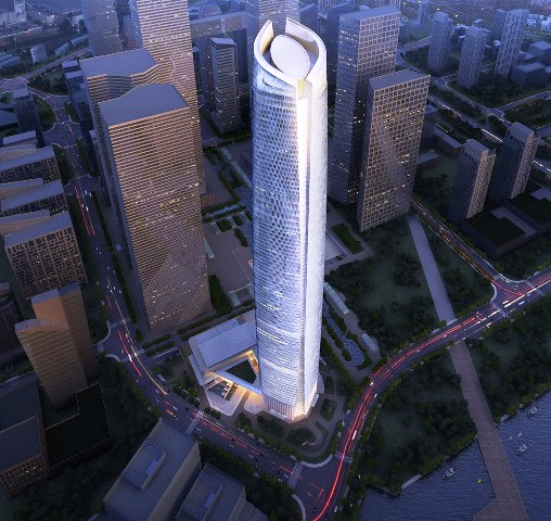 Gedung Tinggi Baru di Dunia Tahun 2015 - Wuhan-Center 1