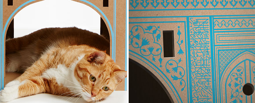 Rumah Kucing Gaya Arsitektur
