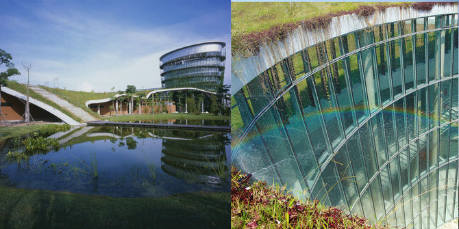7 Arsitektur Bangunan dengan Desain Paling Futuristik yang Keren