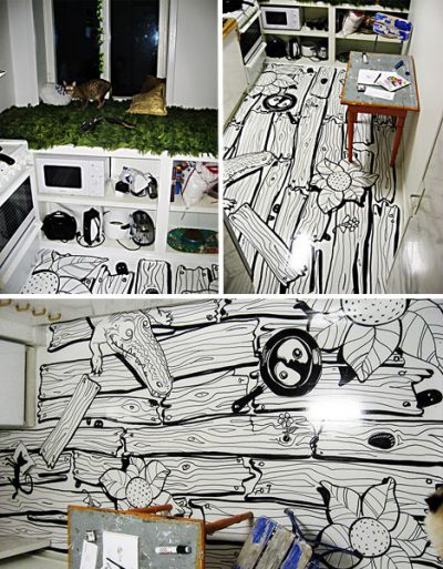 Lantai dengan Desain Kreatif dan Modern