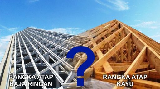 Rangka atap baja ringan