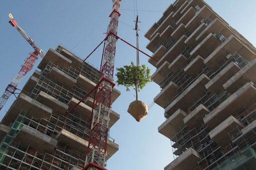 Green Apartment Design with Vertical Forest