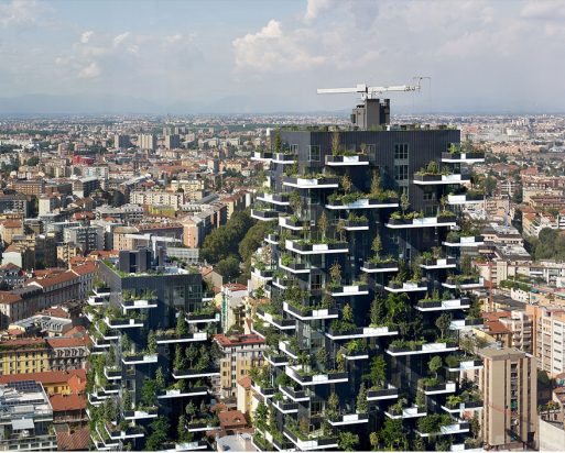Green Apartment Design with Vertical Forest