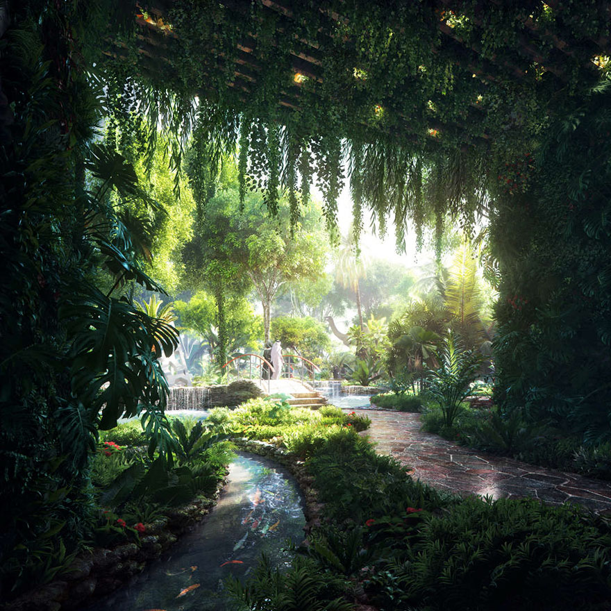 Rainforest Hotel in Dubai which Across Your Imaginations