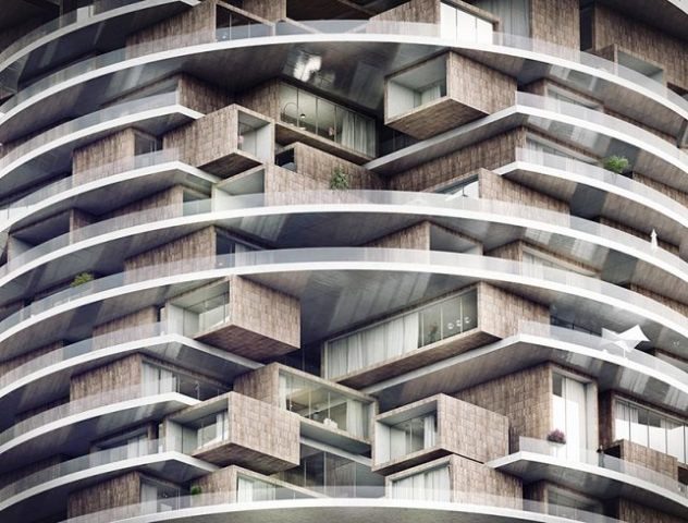Futuristic Residential Towers for Urban People