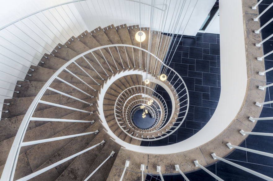 Amazing Spiral Staircase from Classic and Modern