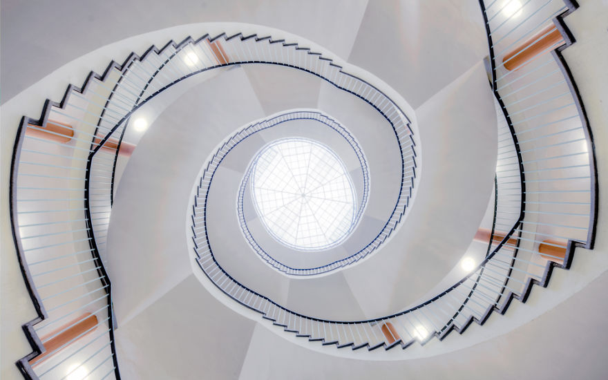 Amazing Spiral Staircase from Classic and Modern
