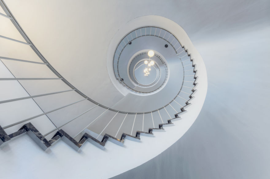 Amazing Spiral Staircase from Classic and Modern
