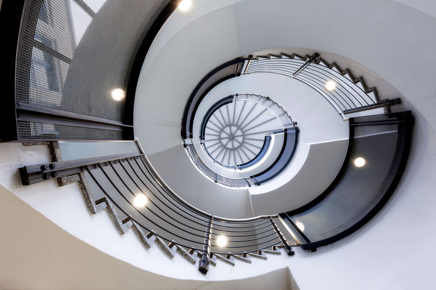 Amazing Spiral Staircase from Classic and Modern