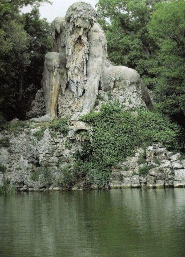 Beauties of Giant 16th Century Colossus Sculpture in Italy