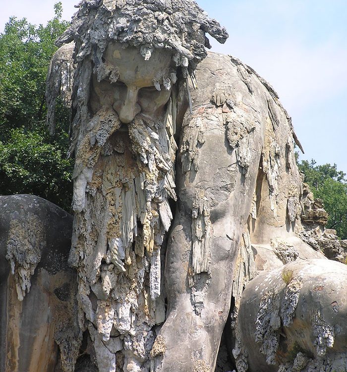 Beauties of Giant 16th Century Colossus Sculpture in Italy