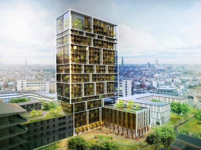 Futuristic Residential Towers for Urban People