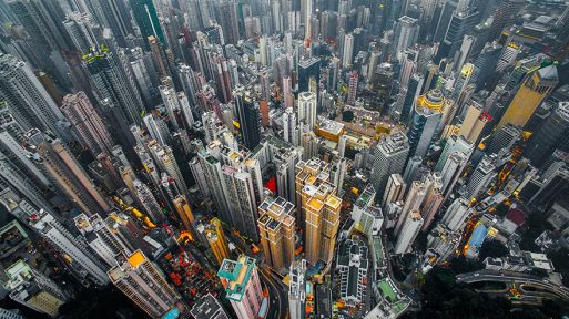 Hong Kong’s Dense Skyscrapers