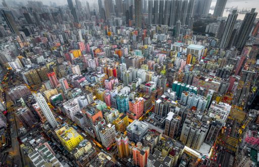 Hong Kong’s Dense Skyscrapers