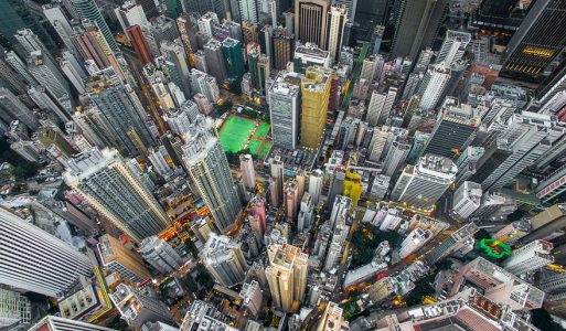 Hong Kong’s Dense Skyscrapers