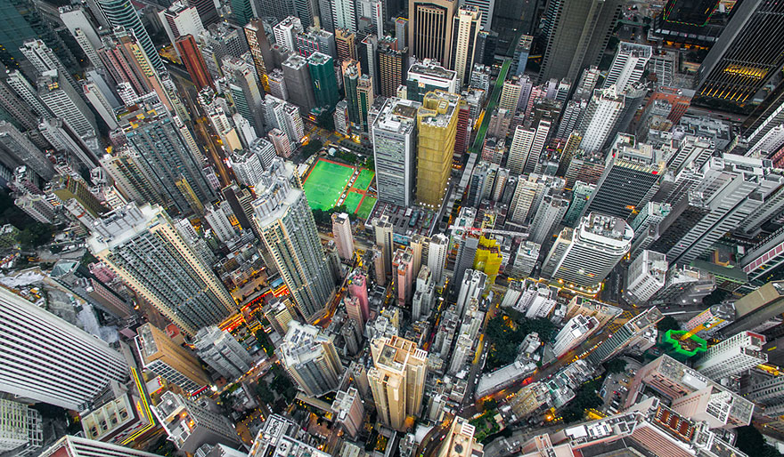 Hong Kong’s Dense Skyscrapers