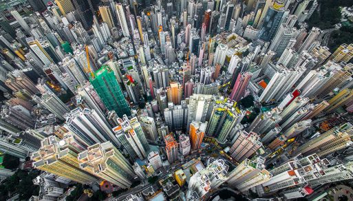 Hong Kong’s Dense Skyscrapers