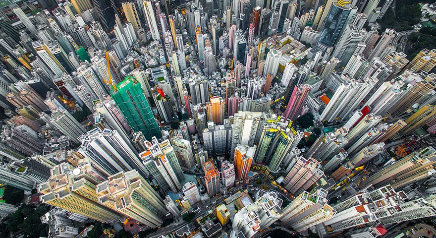 Hong Kong’s Dense Skyscrapers