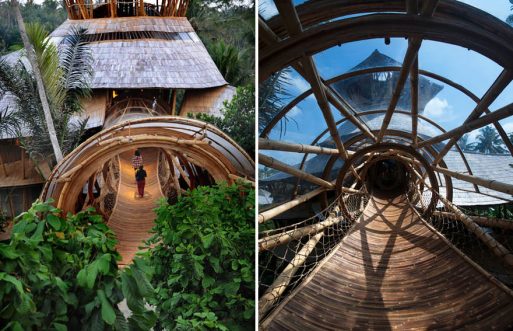 Amazing Pictures of a Bamboo House in Bali