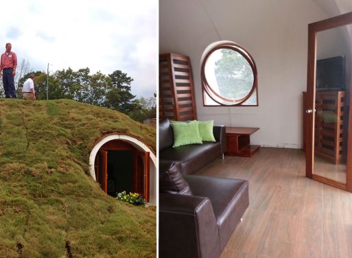 Prefabricated Eco-friendly Modular Hobbit House