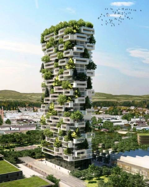 Futuristic Residential Towers for Urban People
