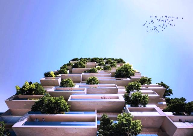 Futuristic Residential Towers for Urban People