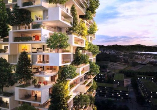 Futuristic Residential Towers for Urban People
