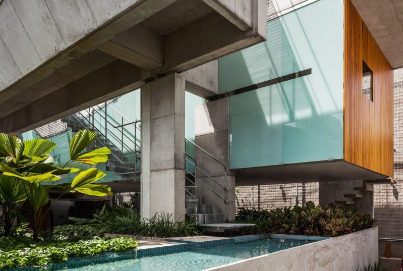 Amazing details using concrete in buildings