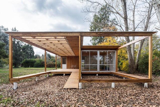 Ideas of Architecture using Wood Detail