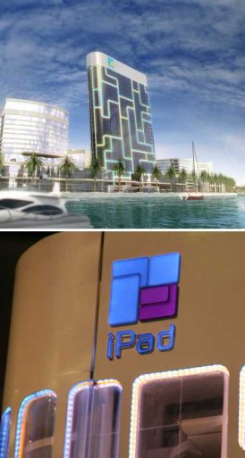 Buildings with Smartphone Shape Architecture