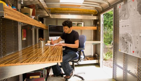 Mobile Pop-up Office Ideas