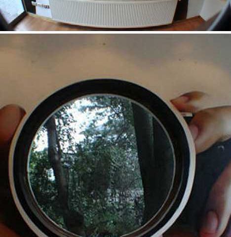 Architectural Design Look Like Camera Shape