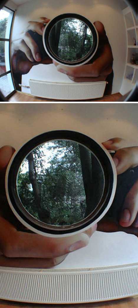 Architectural Design Look Like Camera Shape