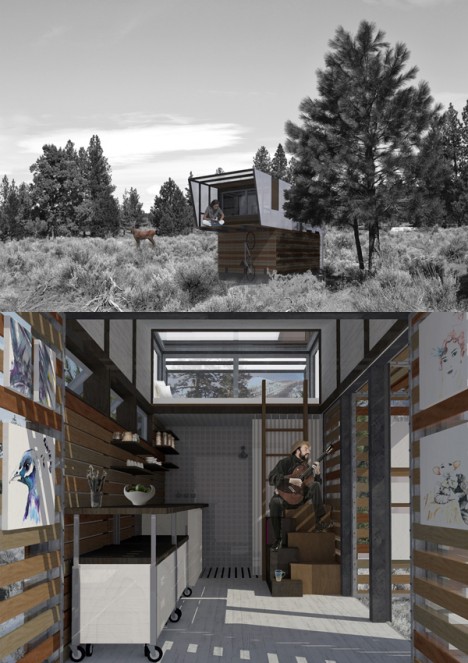 Mobile Pop-up Office Ideas