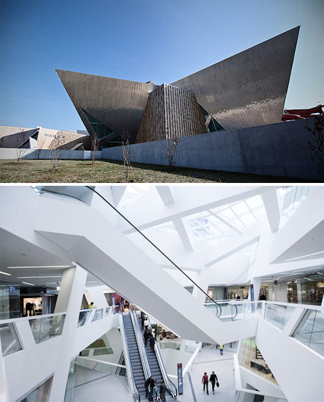 Westside Center by Libeskind in Bern, Switzerland
