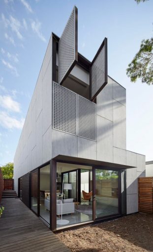Contemporary and Sophisticated Exterior Treatments