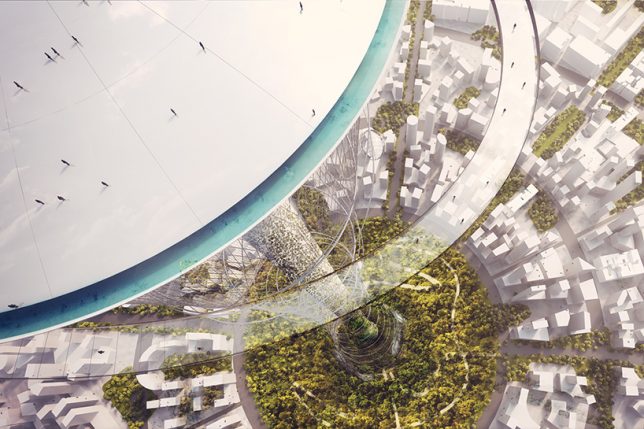 Sky scraping tower projects all over the world