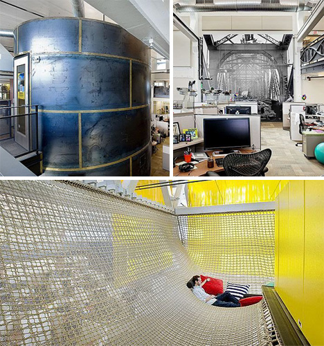 Office Designs with No Cubicle Design