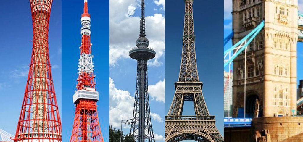 Menara baja dan besi terunik di dunia