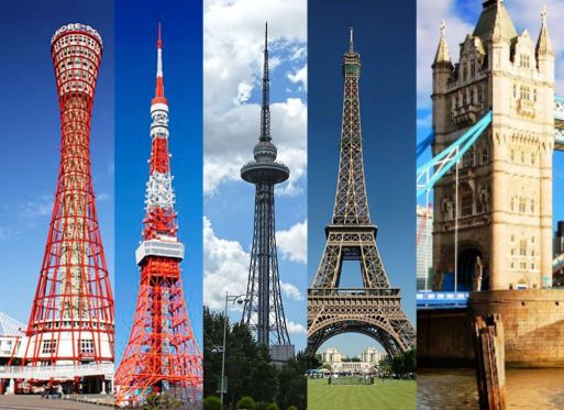 Menara baja dan besi terunik di dunia